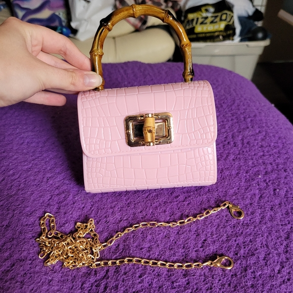 Pink Plastic/Rubber Purse - Picture 11 of 11